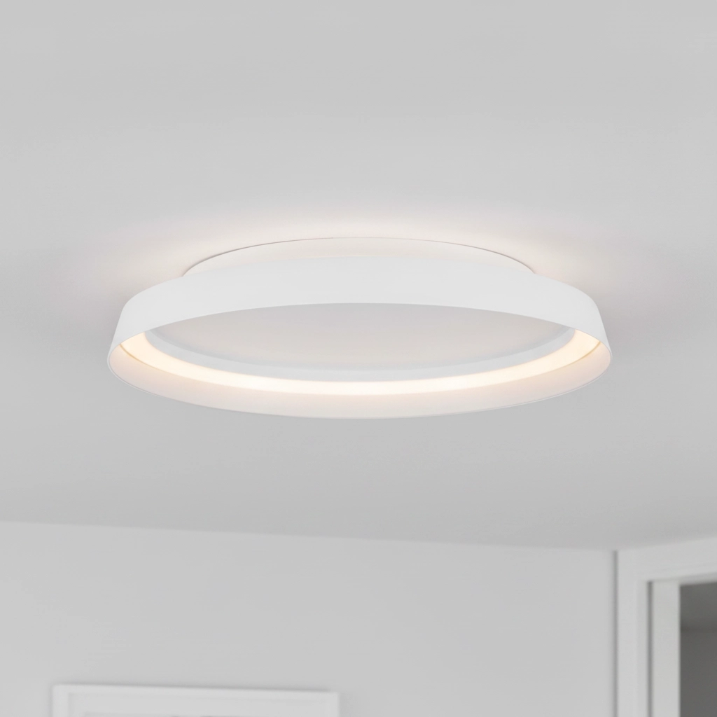 Design plafonniere Ormi Ø 45cm wit