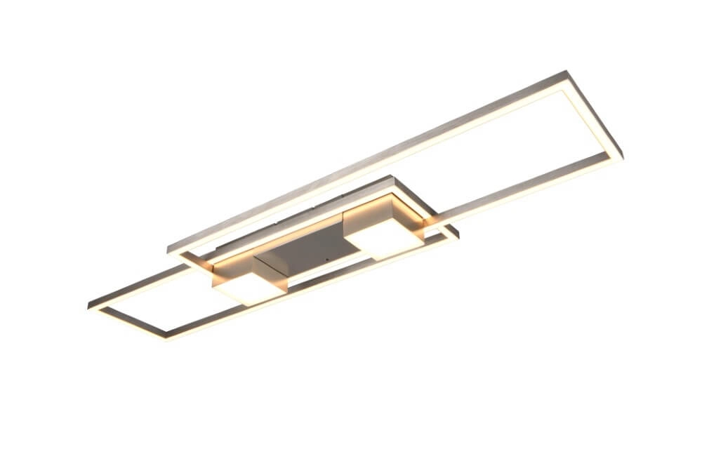 Led plafondlamp 100x28 Albany rvs Trio 4017807610284