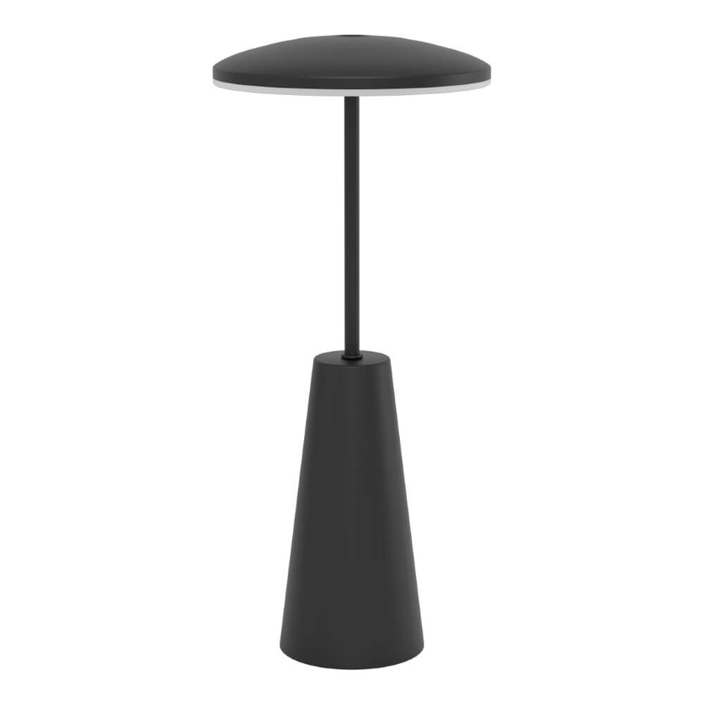 Zwarte tafellamp Piccola Ø 13cm