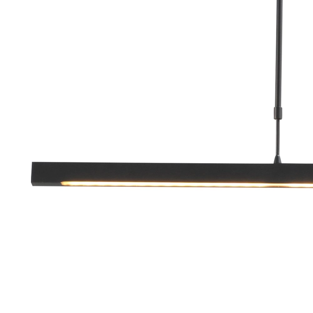 Eettafel lamp Real 3 100cm zwart Masterlight 8718121181882