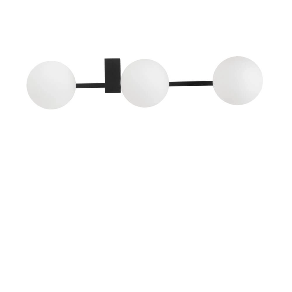 Glazen hanglamp Pik 3x wit glas Lyora 5903139103015