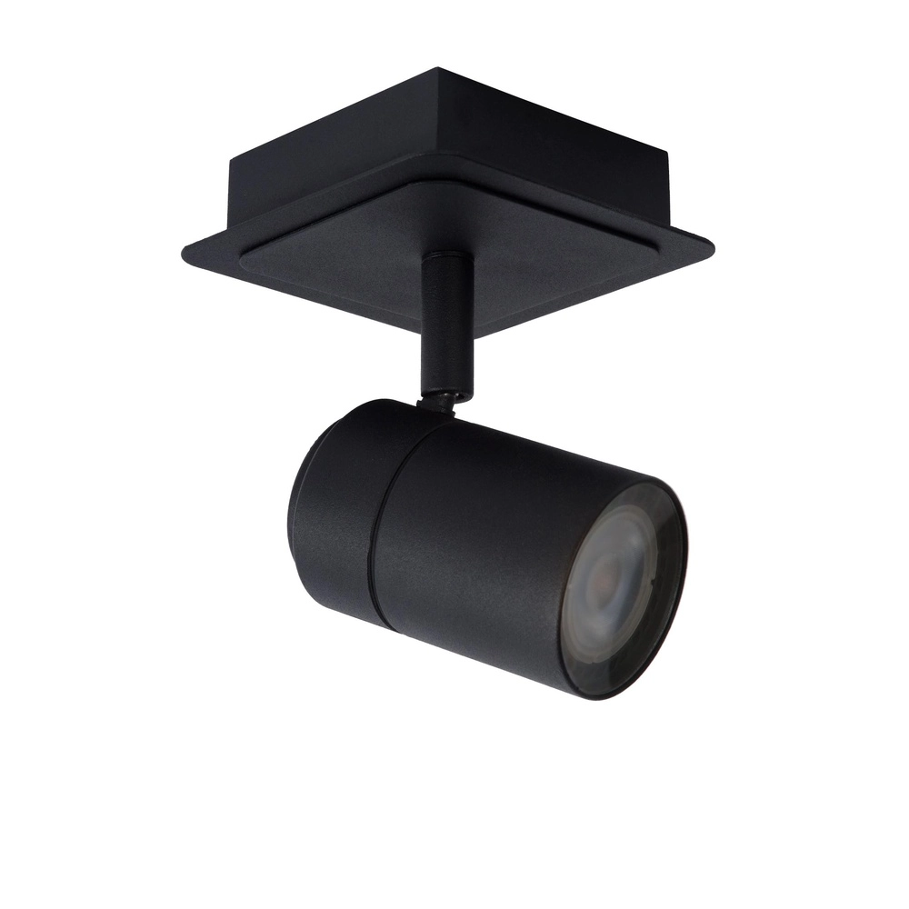Plafondspot Lennert zwart IP44