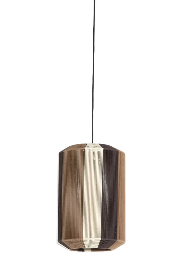Hanglamp Kozana bruin Ø 30cm Light & Living 8717807758776