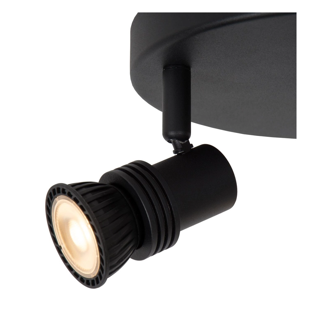 Plafondspot Kianti 3-lichts zwart Lucide 5411212530875
