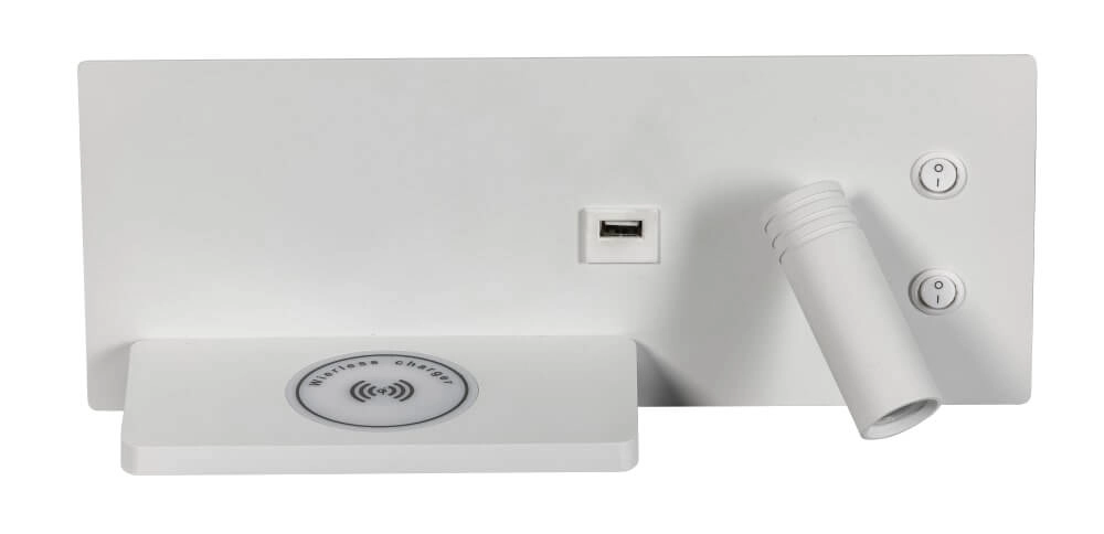 Slaapkamer lamp Nighty Right USB