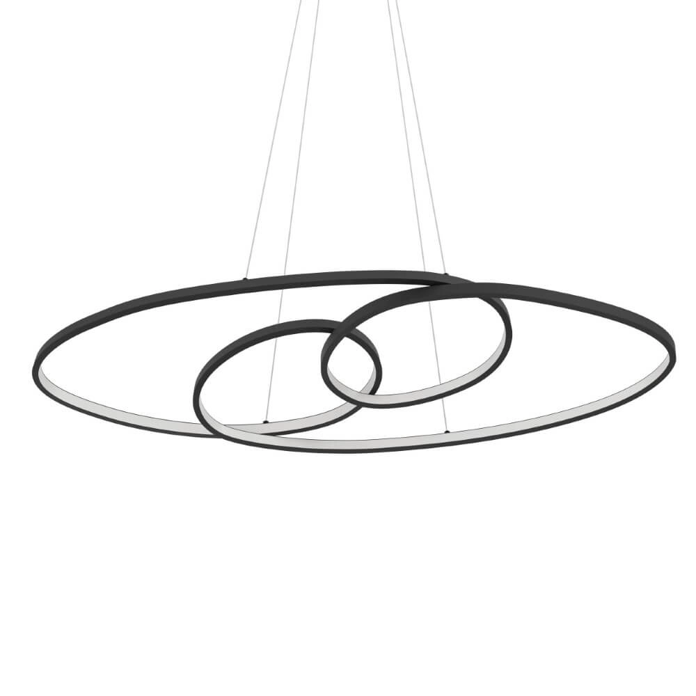 Zwarte led hanglamp Gianella Eglo 9008606275014