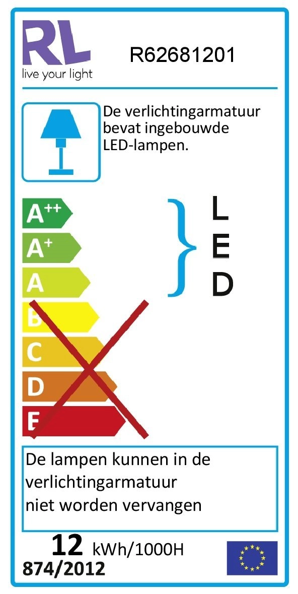 LED plafondlamp Putz stars sterren effect Trio 4017807303957