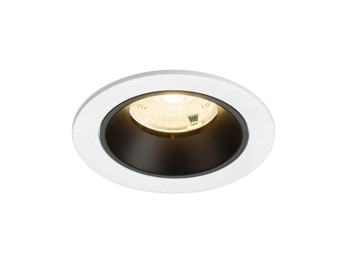 Inbouwspot Numinos S wit/zwart 3000K - 55gr
