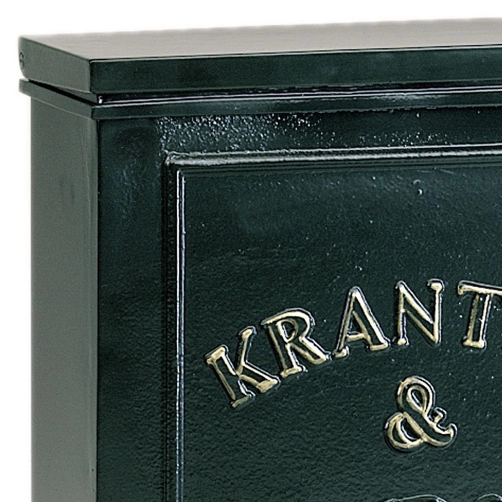 Brievenbus Postbox B9D muurbus - zwart KS verlichting 8714732525343