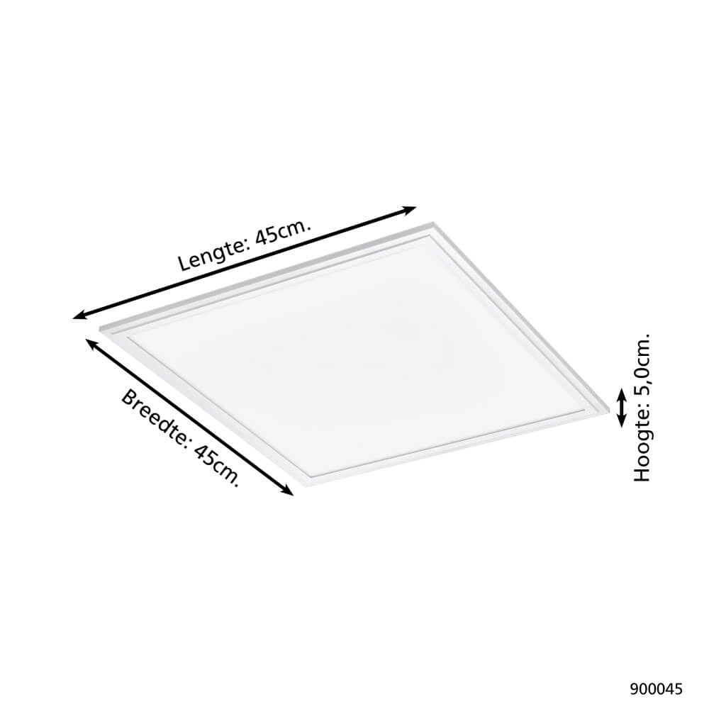 Plafonnière Zigbee Salobrena-Z 45x45cm wit Eglo 9008606221820