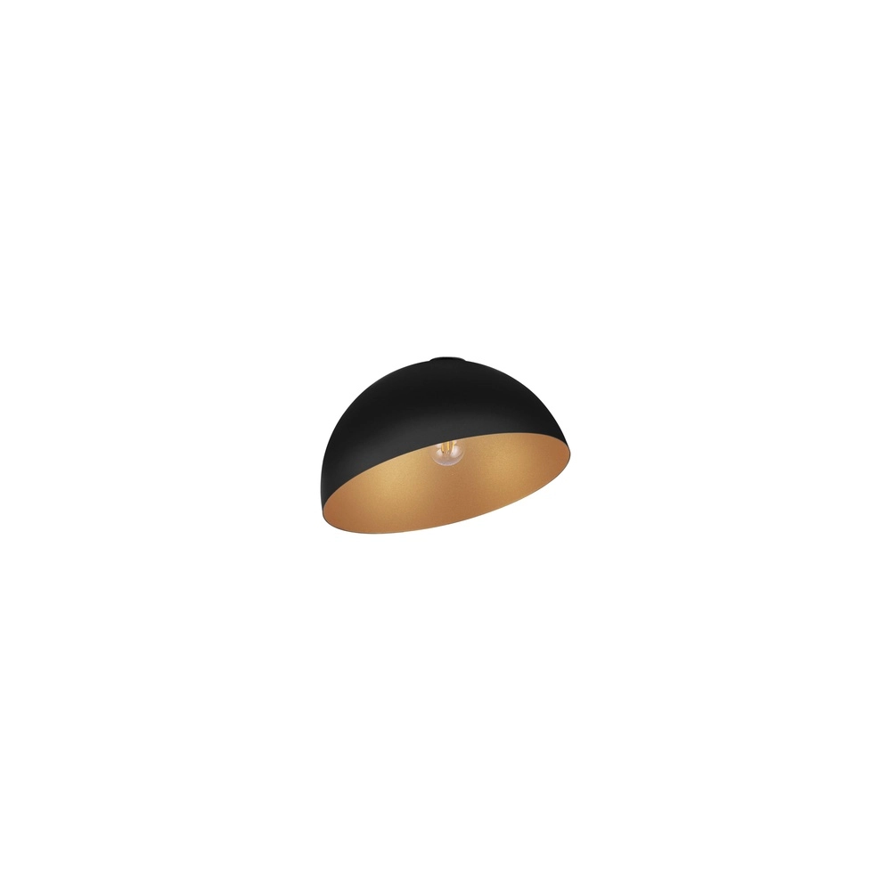 Plafondlamp Onia zwart met goud Ø 40cm Lyora 5212017458117