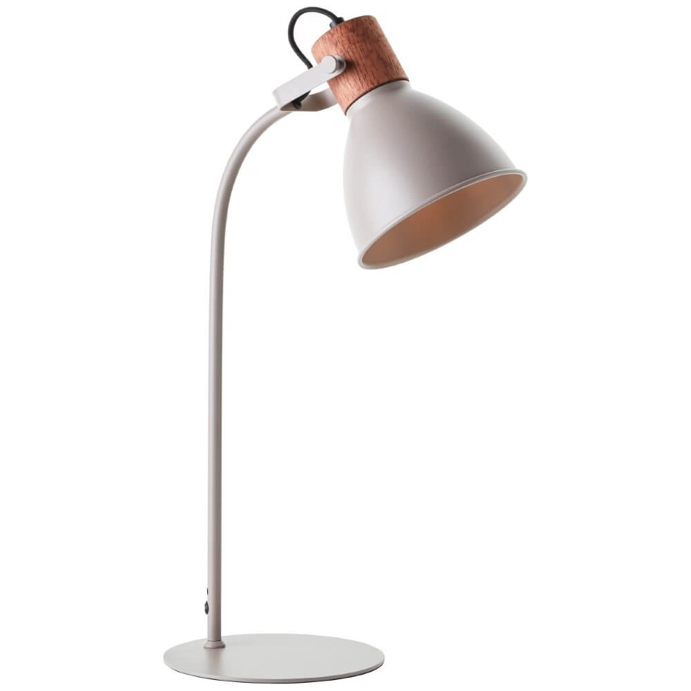 Tafellamp Erena taupe Brilliant 4004353412974