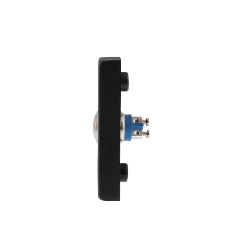 Rechthoekige deurbel Chimea RVS/zwart Intersteel 8714186498637