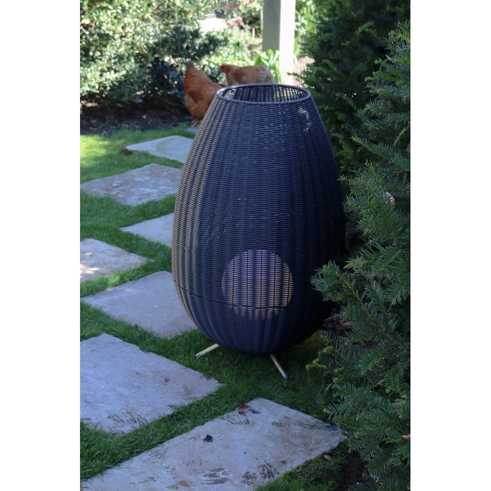 Tafellamp oplaadbaar Colin Ip44 zwart Lucide 5411212031860