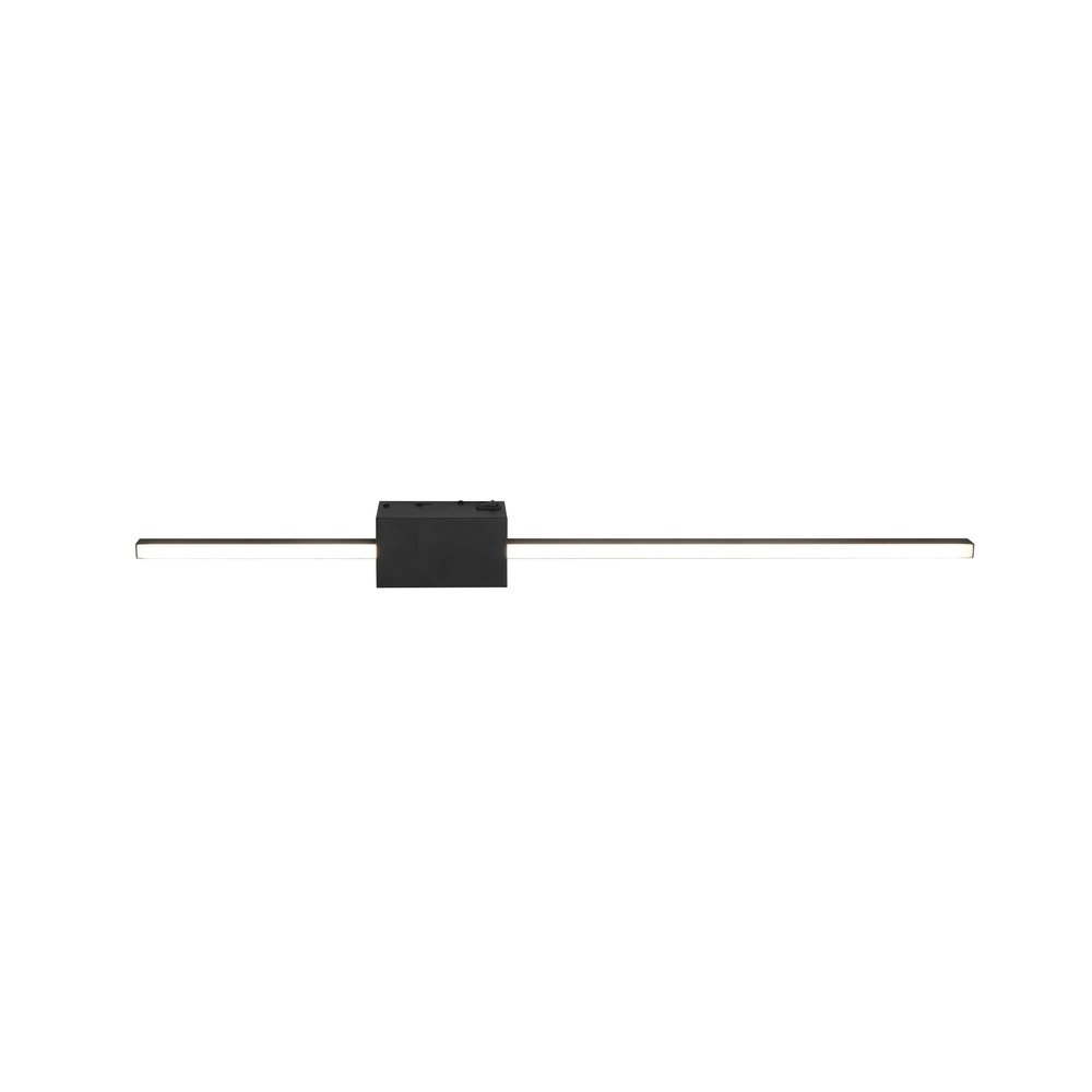 Moderne wandlamp Cassino zwart 70,5cm Trio 4017807683226