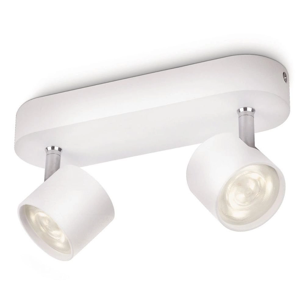 Led plafondspot My Living Star 2-lichts wit