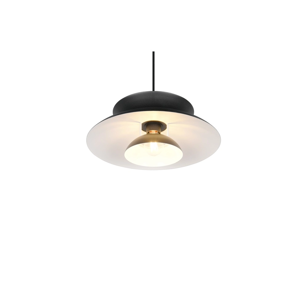 Hanglamp design Amarila zwart Ø 40cm Trio 4017807682786