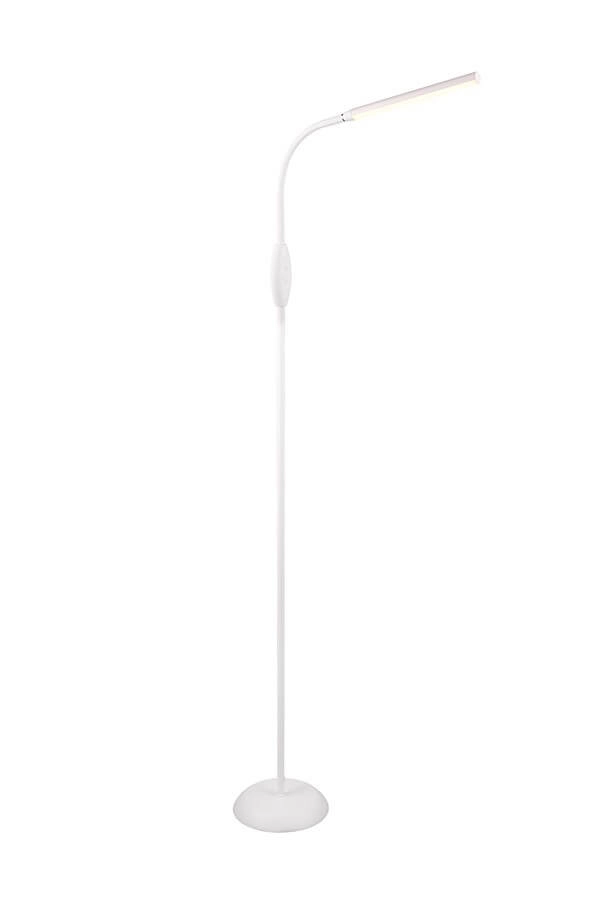 Leeslamp Toro wit 145cm Trio 4017807600674