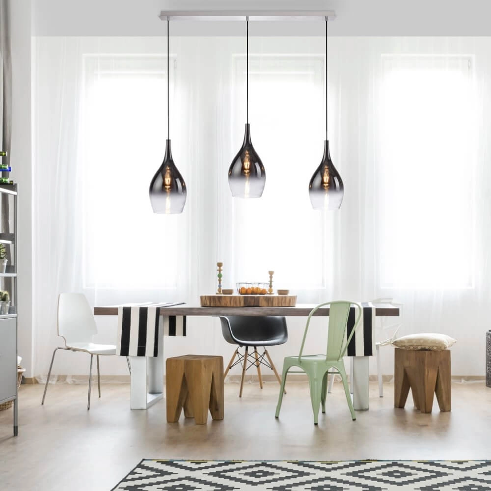 Moderne hanglamp Pilua 3-lichts recht Paul Neuhaus 4012248366103