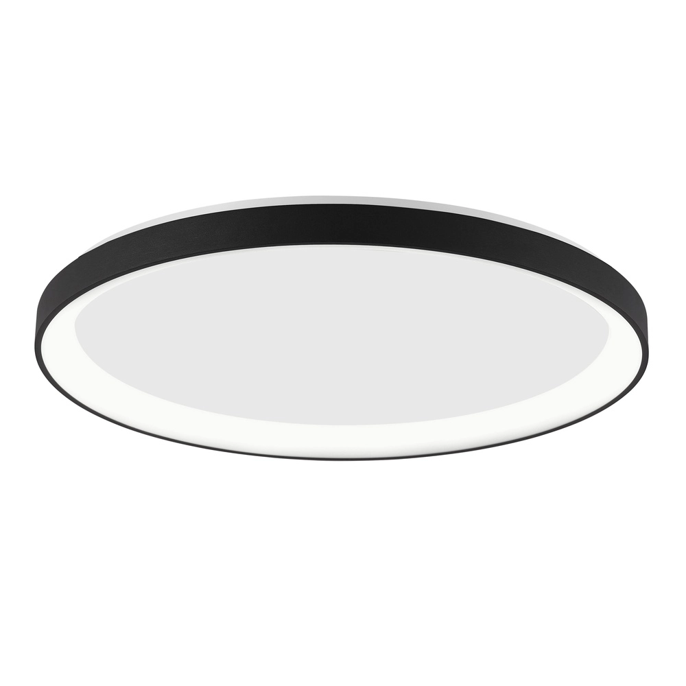 Design plafonniere Pertino Ø 38cm zwart Lyora 5212017445971