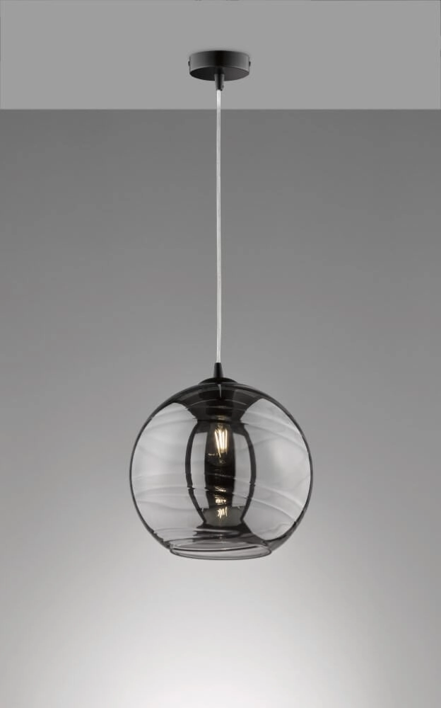 Glazen hanglamp Opie Ø 25cm Fischer & Honsel 4003694606677