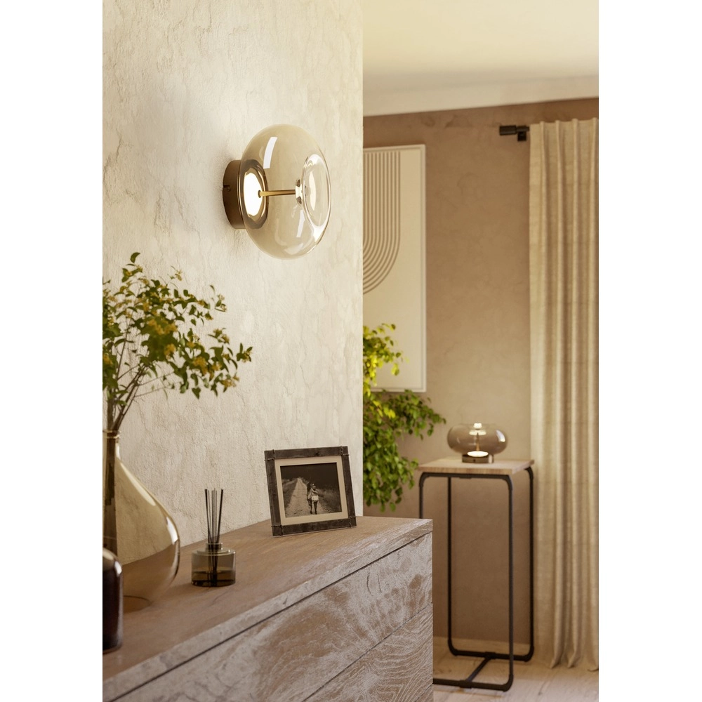 Unieke plafondlamp Optica 1 brons Eglo 9008606391059