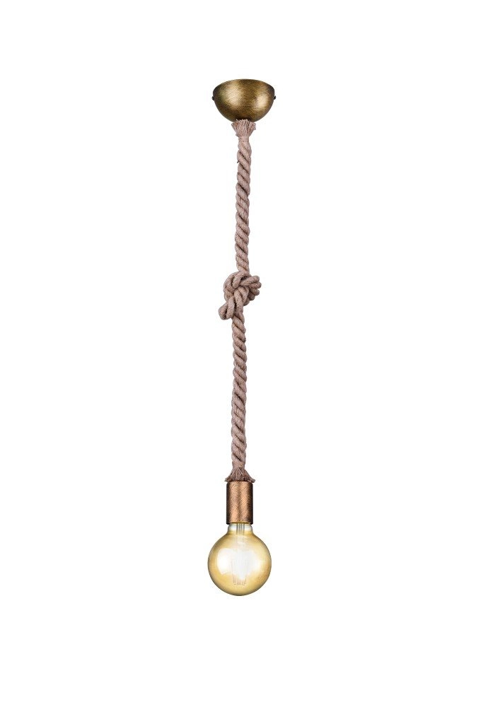 Hanglamp Cord pendel brons
