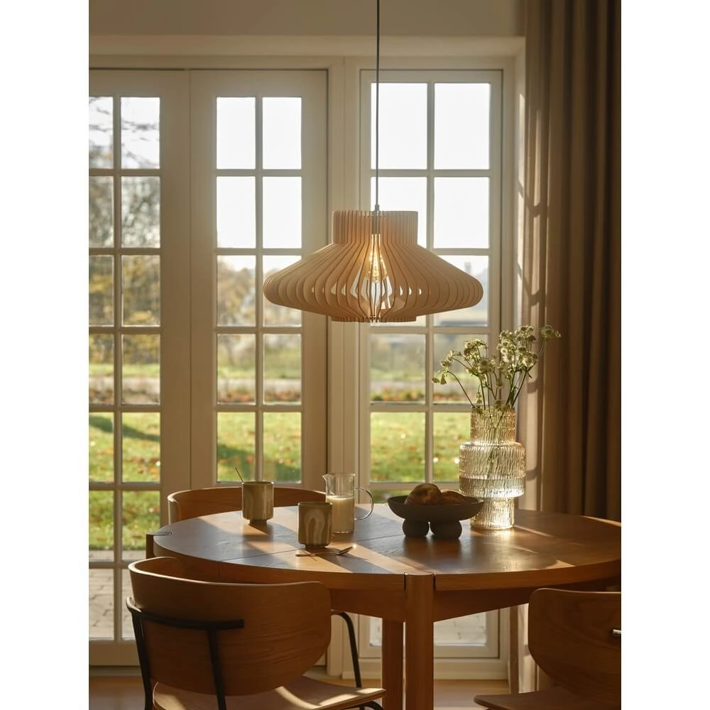 Design hanglamp Manago hout Ø 50cm Nordlux 5704924024504