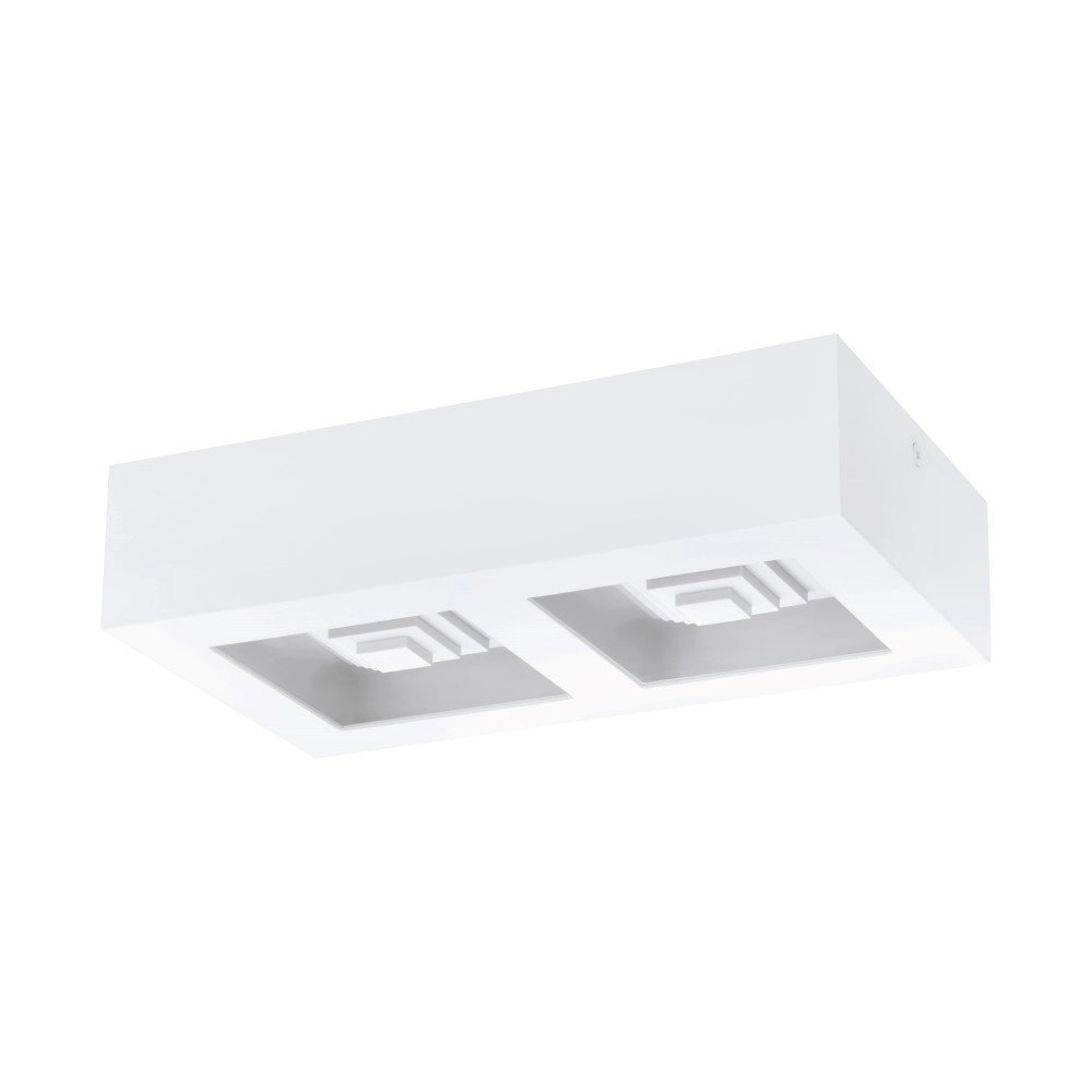 Plafondspot Ferreros 2-vaks wit