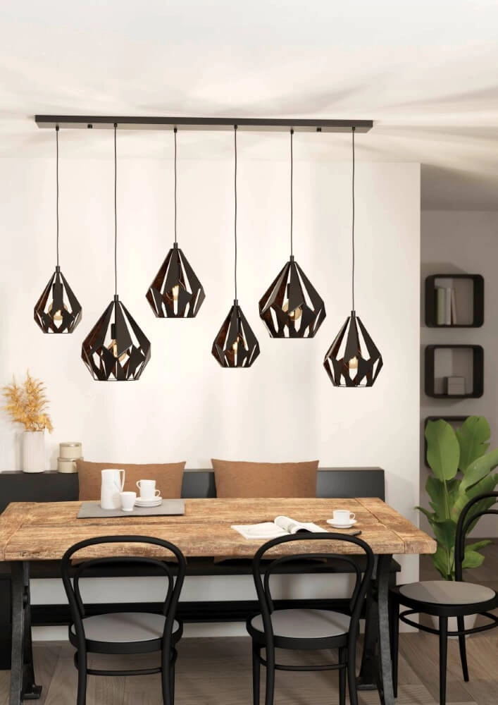 Eettafellamp hanglamp Carlton 1 Eglo 9002759438463