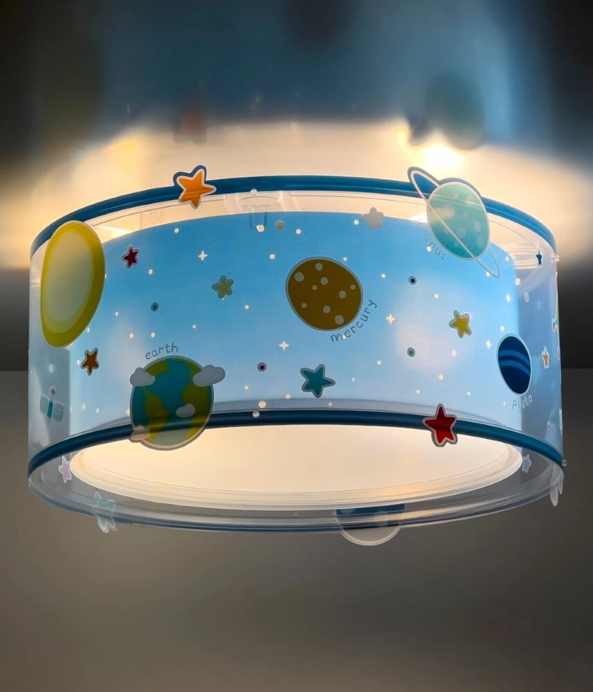 Kinderkamer plafondlamp Planets Ø 33cm Dalber 8420406003122
