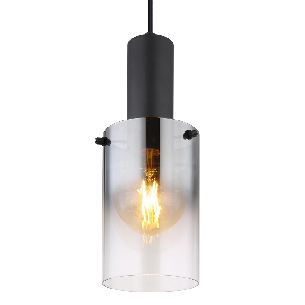 Enkele hanglamp Florentina zwart design Globo 9007371449149