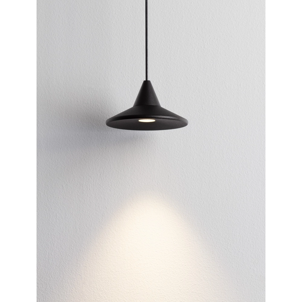 Hanglamp Dro strak design zwart