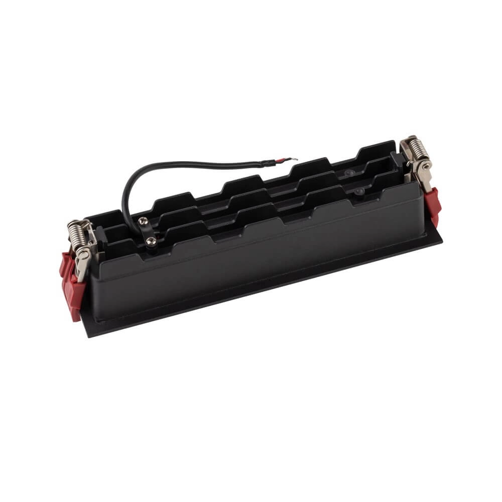 Zwarte inbouwspot Midi Led 5x1 leds - 3000K Lyora 5903139100625