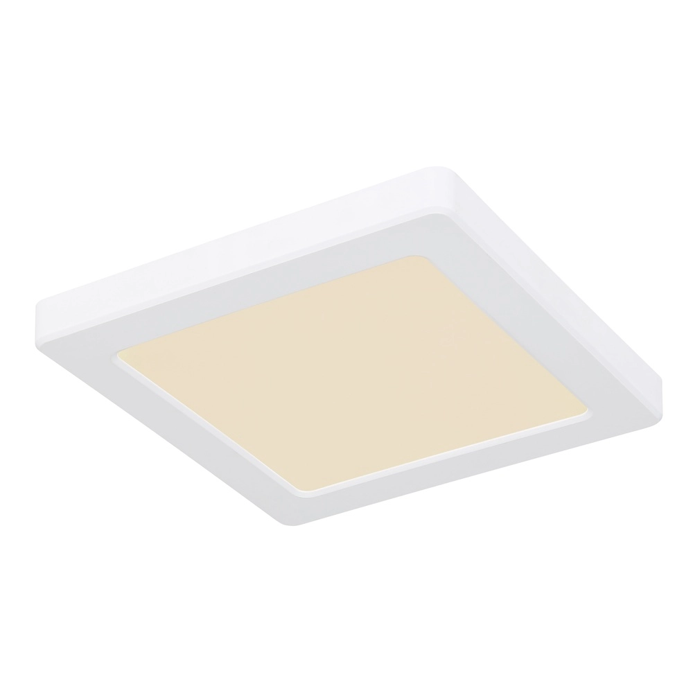 Design plafonniere Lasse vierkant wit 16,7cm