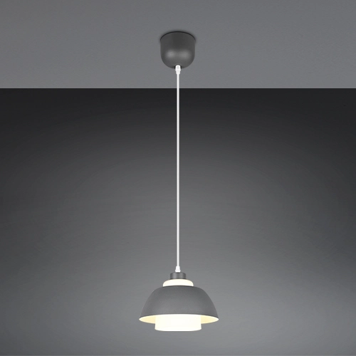 Design hanglamp Tilos antraciet Ø 23cm