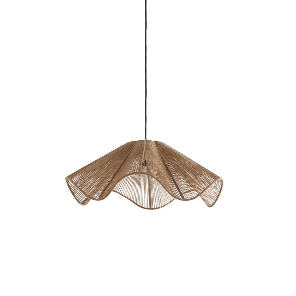 Rotan hanglamp Fodara Ø 60cm bruin
