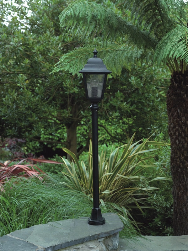 Klassieke terraslamp Quadrana 97cm zwart Franssen 8033239342438