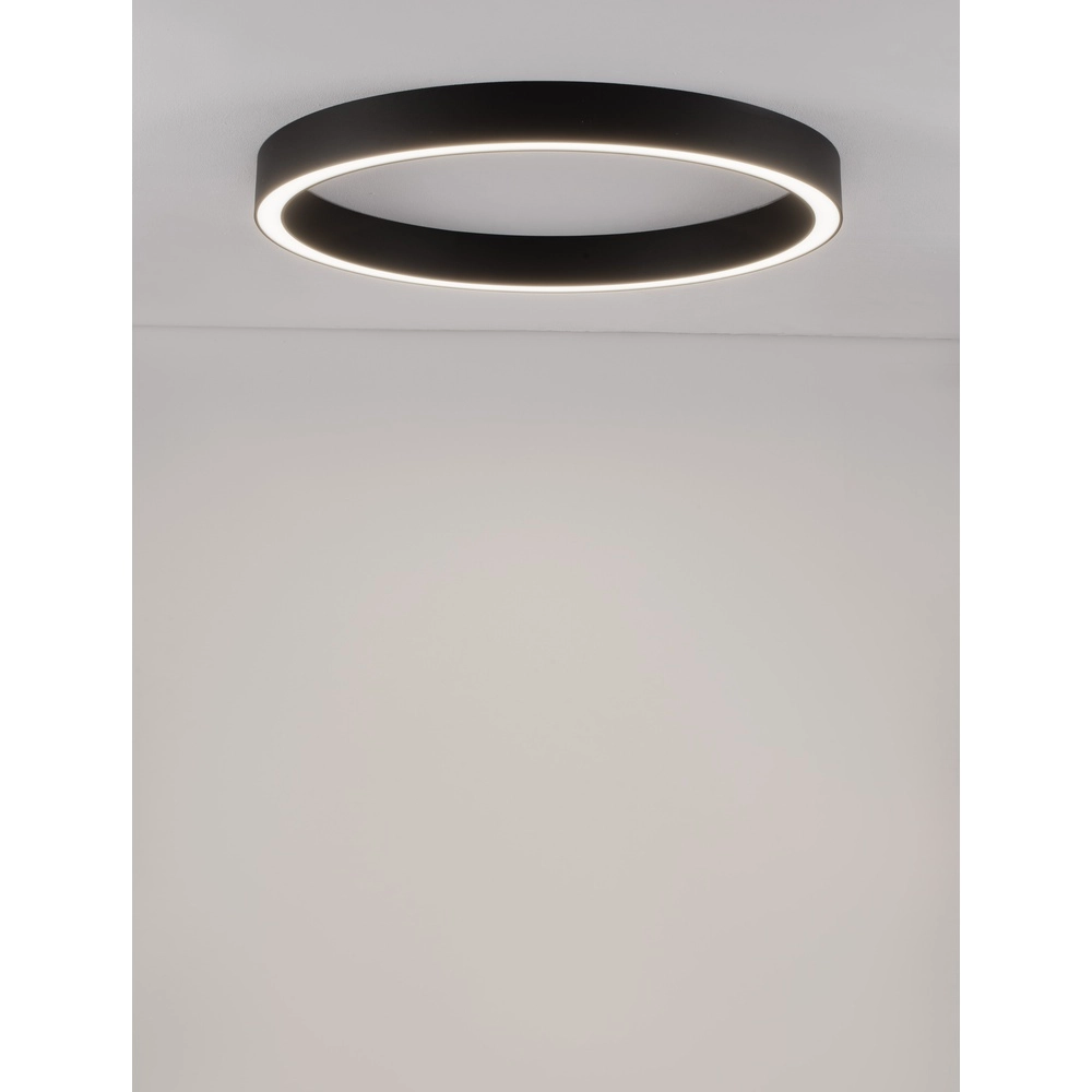 Design plafondlamp Sting zwart Ø 80cm