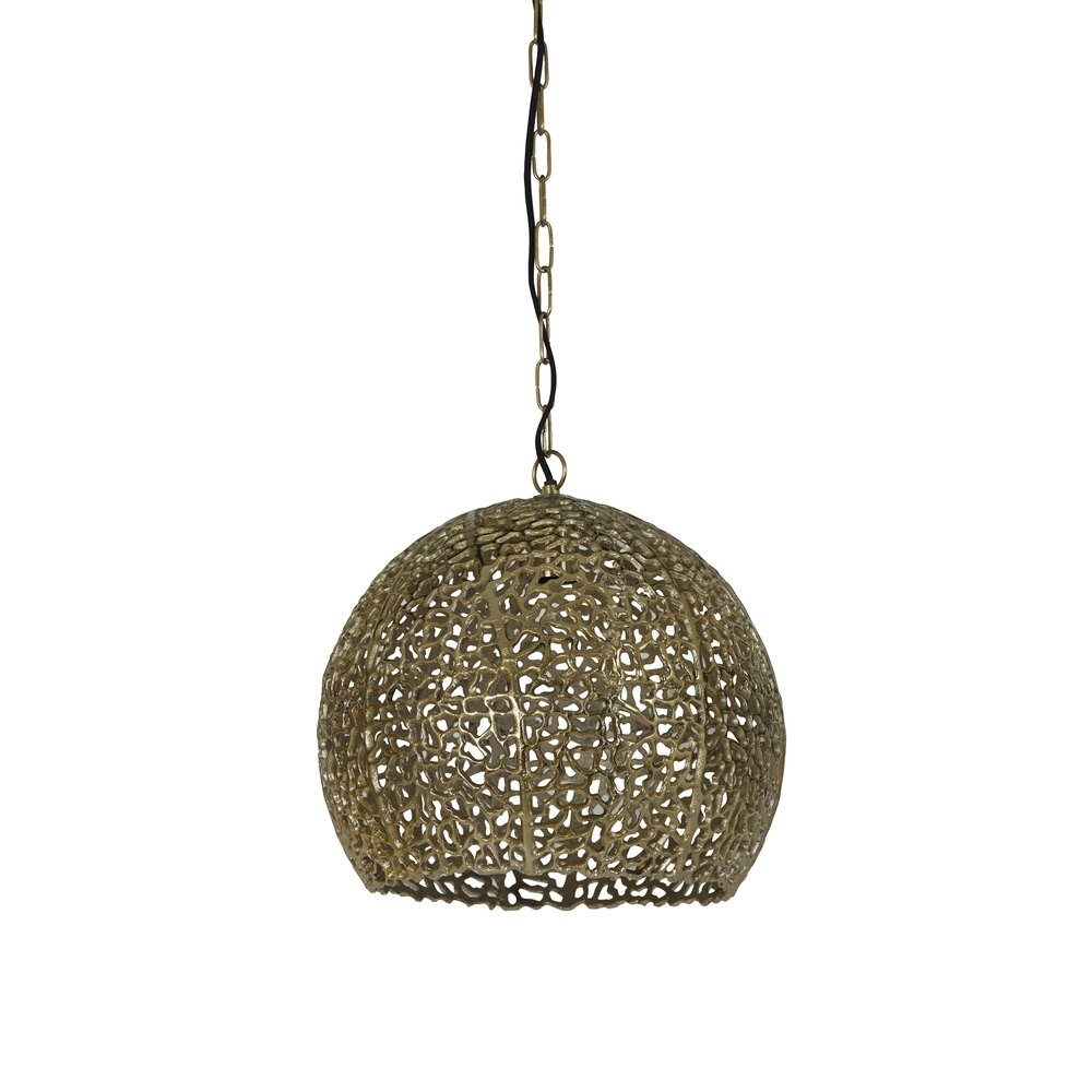 Oosterse hanglamp Sinula Ø 39cm - messing