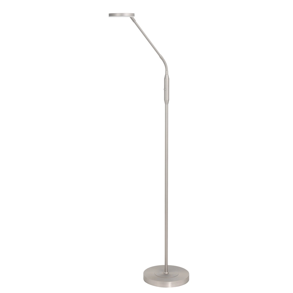 Design leeslamp Palma nikkel Ø 23cm