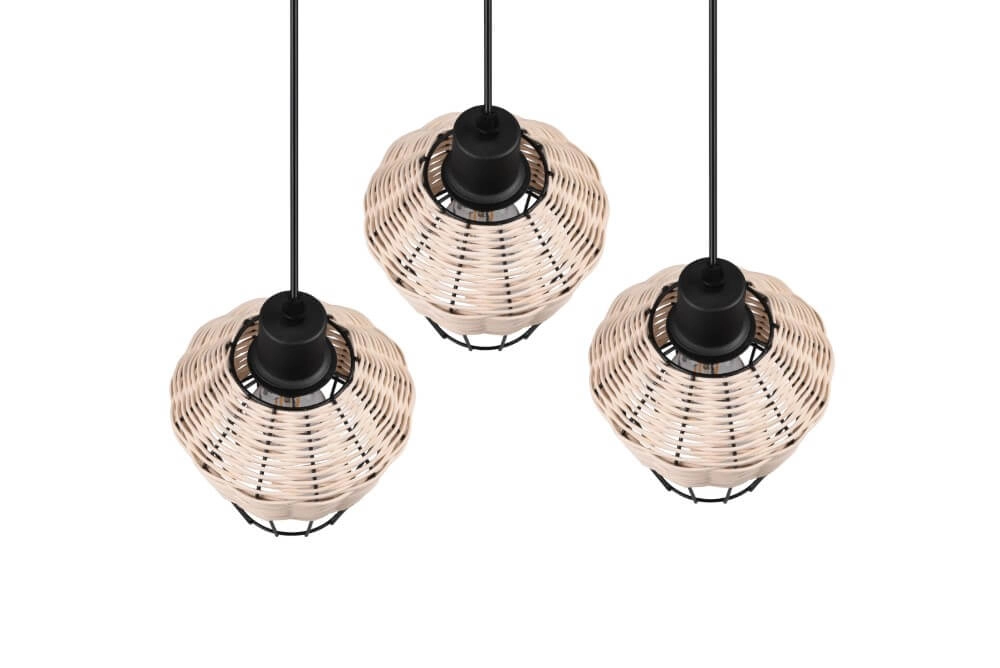 Vide hanglamp Borka rotan Trio 4017807556131
