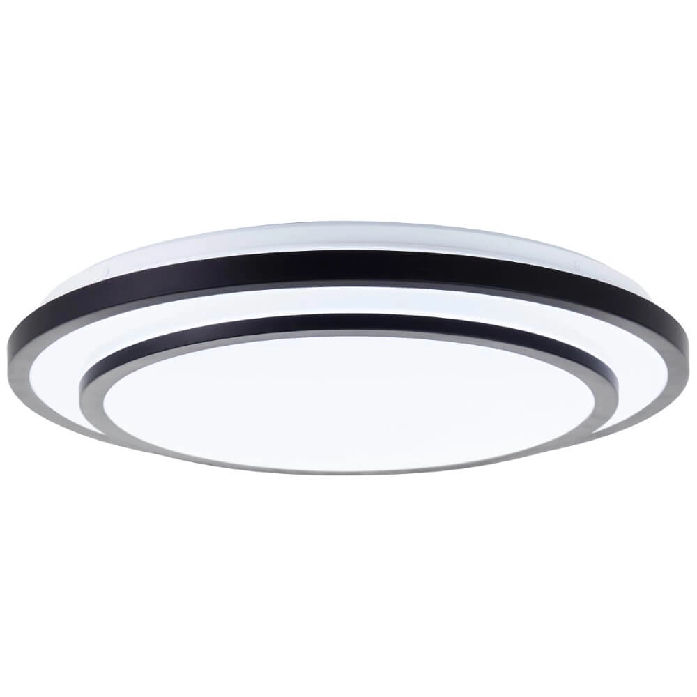 Zwarte plafondlamp Luciano Ø 49,5cm Brilliant 4004353426506