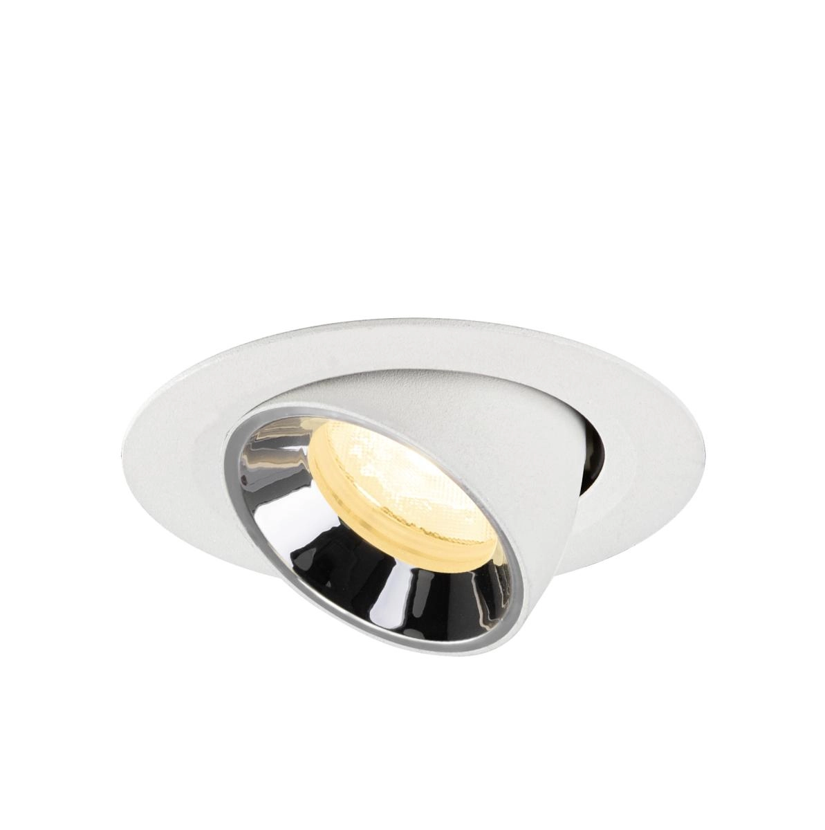 Inbouwspot Numinos Gimble XS wit/chroom 3000K - 40gr SLV 4024163306966