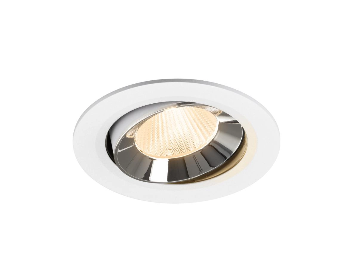 Inbouwspot Numinos Move L wit/chroom 2700K - 40gr