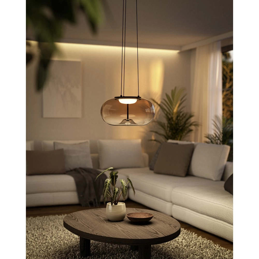 Unieke hanglamp Optica 1 brons Eglo 9008606391035