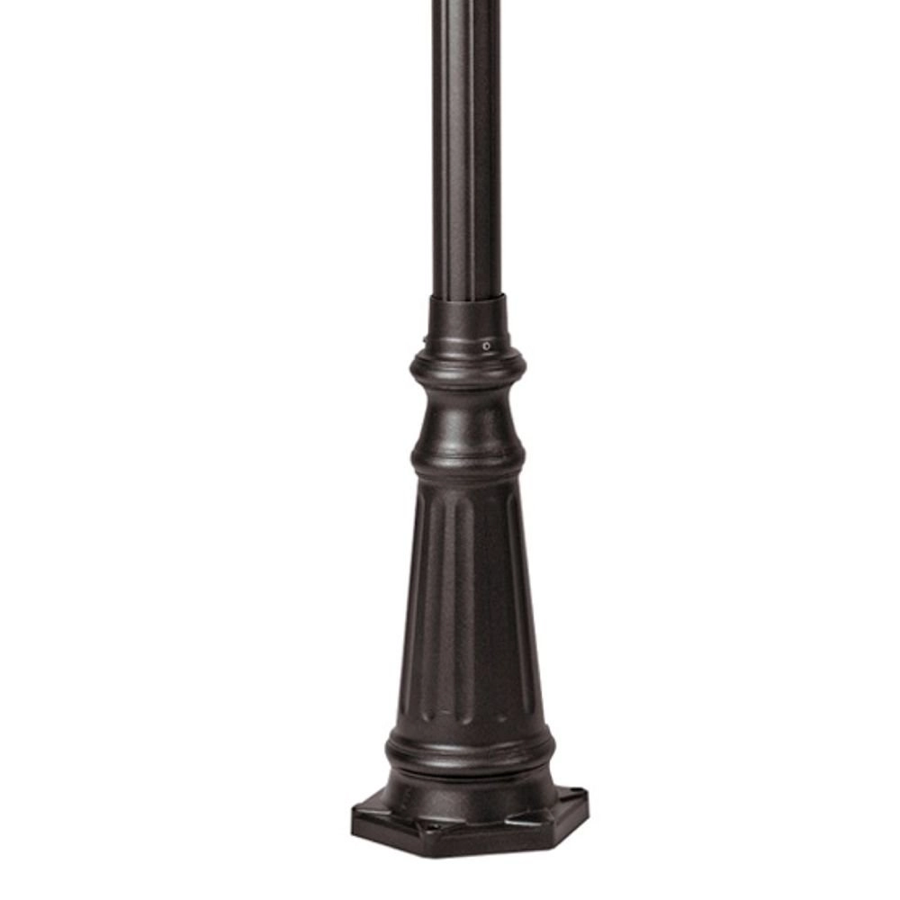 Staande tuinlamp Madeira 2-lichts - zwart KS verlichting 8714732715645