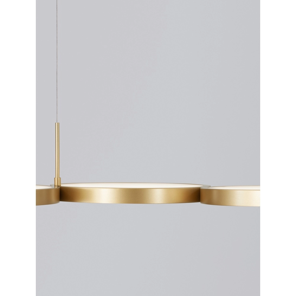 Moderne hanglamp Magnus goud 84cm Lyora 5212017433190