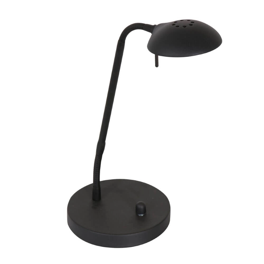 Zwarte bureaulamp Biron