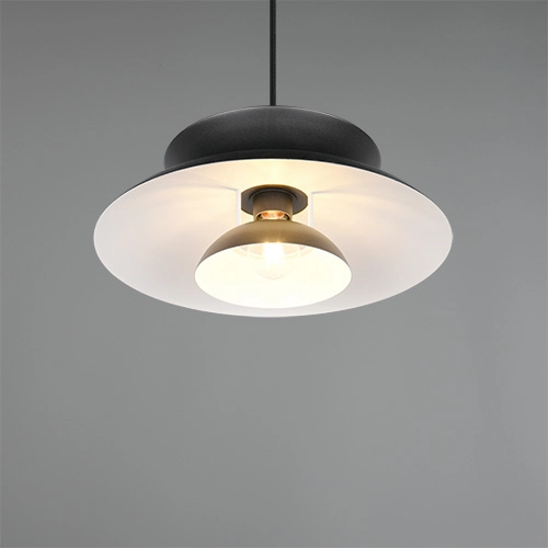 Hanglamp design Amarila zwart Ø 40cm Trio 4017807682786